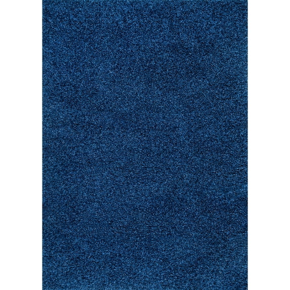 nuLOOM Marleen Contemporary Shag Accent Rug, 2' x 3', Navy