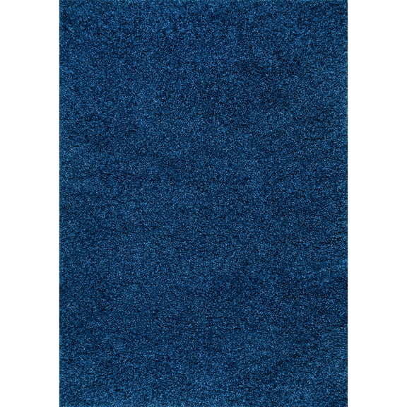nuLOOM Marleen Contemporary Shag Accent Rug, 2' x 3', Navy