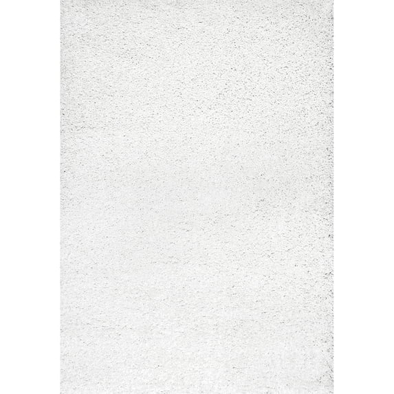 nuLOOM Marleen Contemporary Shag Area Rug, 12' x 15', Off White