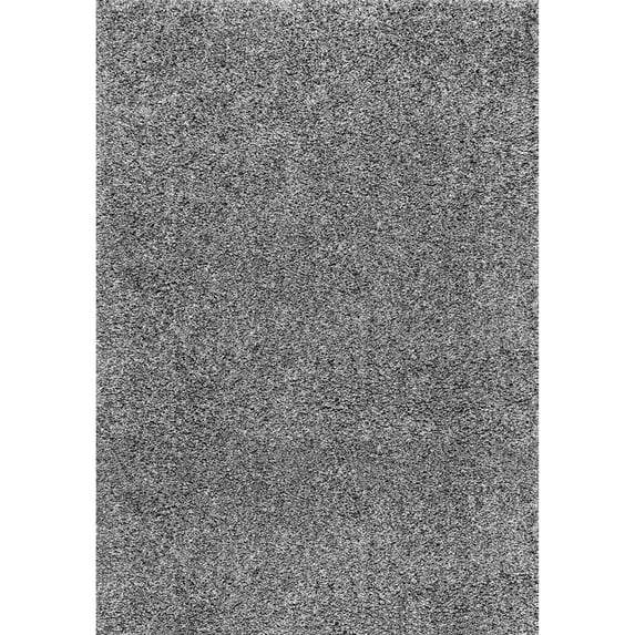 nuLOOM Marleen Contemporary Shag Area Rug, 4', Gray