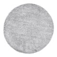 thumbnail image 1 of nuLOOM Marleen Contemporary Shag Area Rug, 4', Silver, 1 of 2