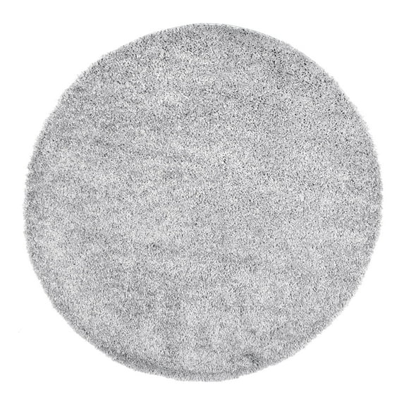 nuLOOM Marleen Contemporary Shag Area Rug, 4', Silver