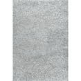 thumbnail image 1 of nuLOOM Marleen Contemporary Shag Area Rug, 4', Silver, 1 of 9