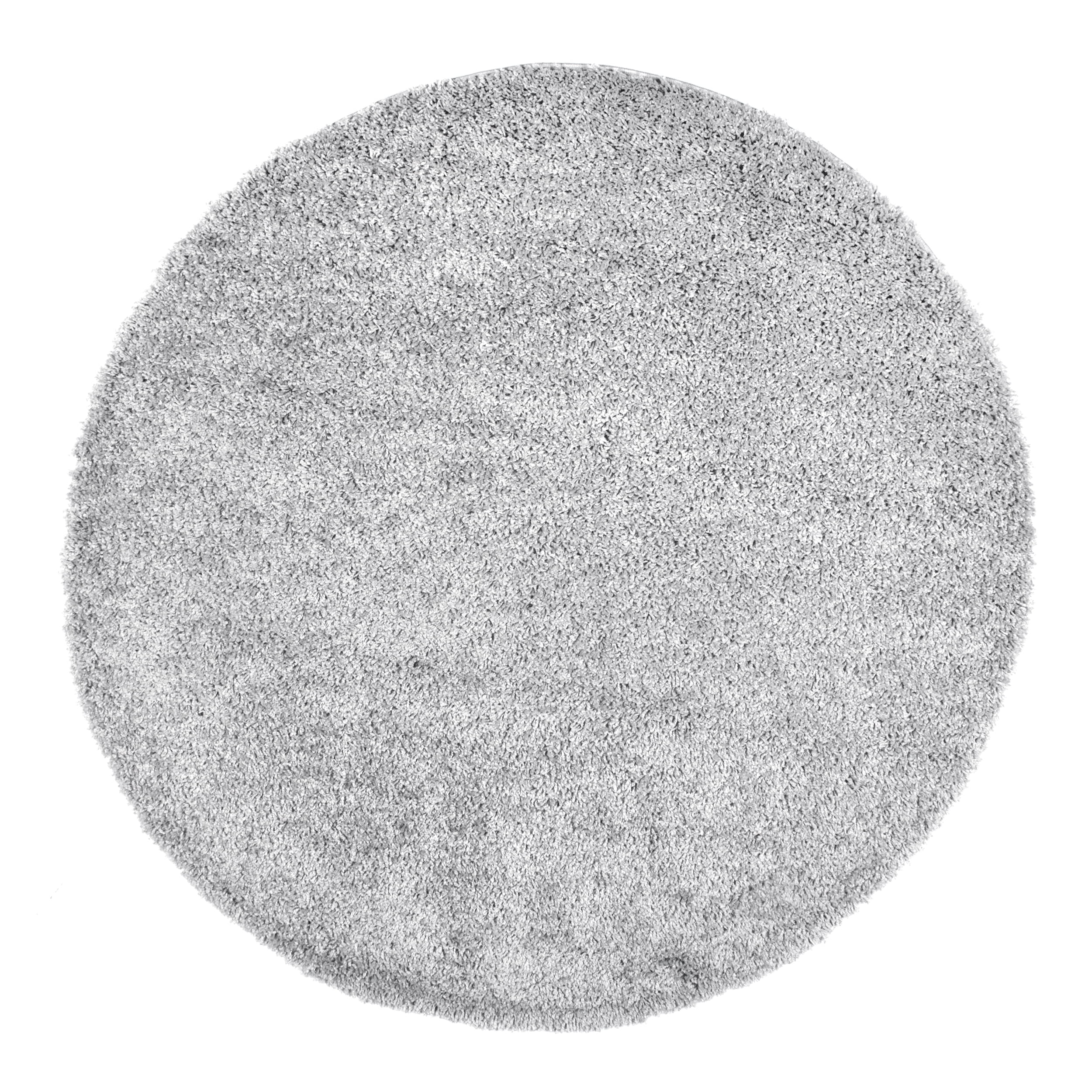 nuLOOM Marleen Contemporary Shag Area Rug, 5', Silver