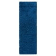 thumbnail image 1 of nuLOOM Marleen Contemporary Shag Runner Rug, 2' 6" x 6', Navy, 1 of 4