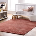thumbnail image 1 of Rugs USA Mandia Striped Wool Area Rug, 6' x 9', Marlowe Brick, 1 of 9