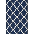 thumbnail image 1 of nuLOOM Marrakech Trellis Wool Runner Rug, 2' 6" x 12', Navy, 1 of 4