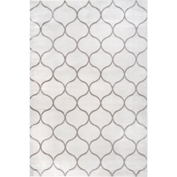 nuLOOM Marta Transitional Geometric Area Rug, 5' x 8', Beige