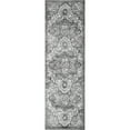 thumbnail image 1 of nuLOOM Maryanne Medallion Runner Rug, 2' 6" x 6', Gray, 1 of 2