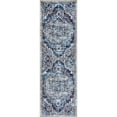 thumbnail image 1 of nuLOOM Maryanne Medallion Runner Rug, 2' 6" x 8', Blue, 1 of 2