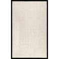 thumbnail image 1 of nuLOOM Maryjo Bordered Sisal Area Rug, 4' x 6', Black, 1 of 2
