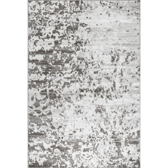 nuLOOM Meaghan Contemporary Abstract Area Rug, 10' x 14', Grey