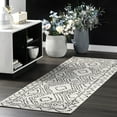 thumbnail image 1 of nuLOOM Mila Moroccan Diamond Trellis Area Rug, 2' 8" x 8', Runner, Mila Black, 1 of 10