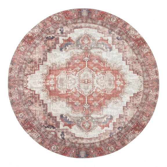 nuLOOM Minna Vintage Area Rug, 4' x 6', Multi