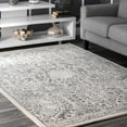 thumbnail image 1 of nuLOOM Minta Vintage Runner Rug, 2' 6" x 10', Gray, 1 of 4