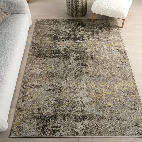 nuLOOM Monet Modern Abstract Area Rug, 5' 3" x 7' 7", Beige