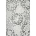 thumbnail image 1 of nuLOOM Monique Floral Indoor/Outdoor Light Grey 5' x 8' Modern Area Rug, 1 of 4