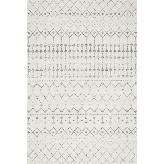 nuLOOM Moroccan Blythe Area Rug, 12' x 18', Gray