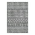 thumbnail image 1 of nuLOOM Moroccan Blythe Area Rug, 3' x 5' Oval, Gray, 1 of 5