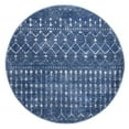thumbnail image 1 of nuLOOM Moroccan Blythe Area Rug, 4' x 6' Oval, Dark Blue, 1 of 4