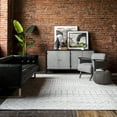 thumbnail image 1 of nuLOOM Moroccan Blythe Area Rug, 5' x 7' 5", Gray, 1 of 3