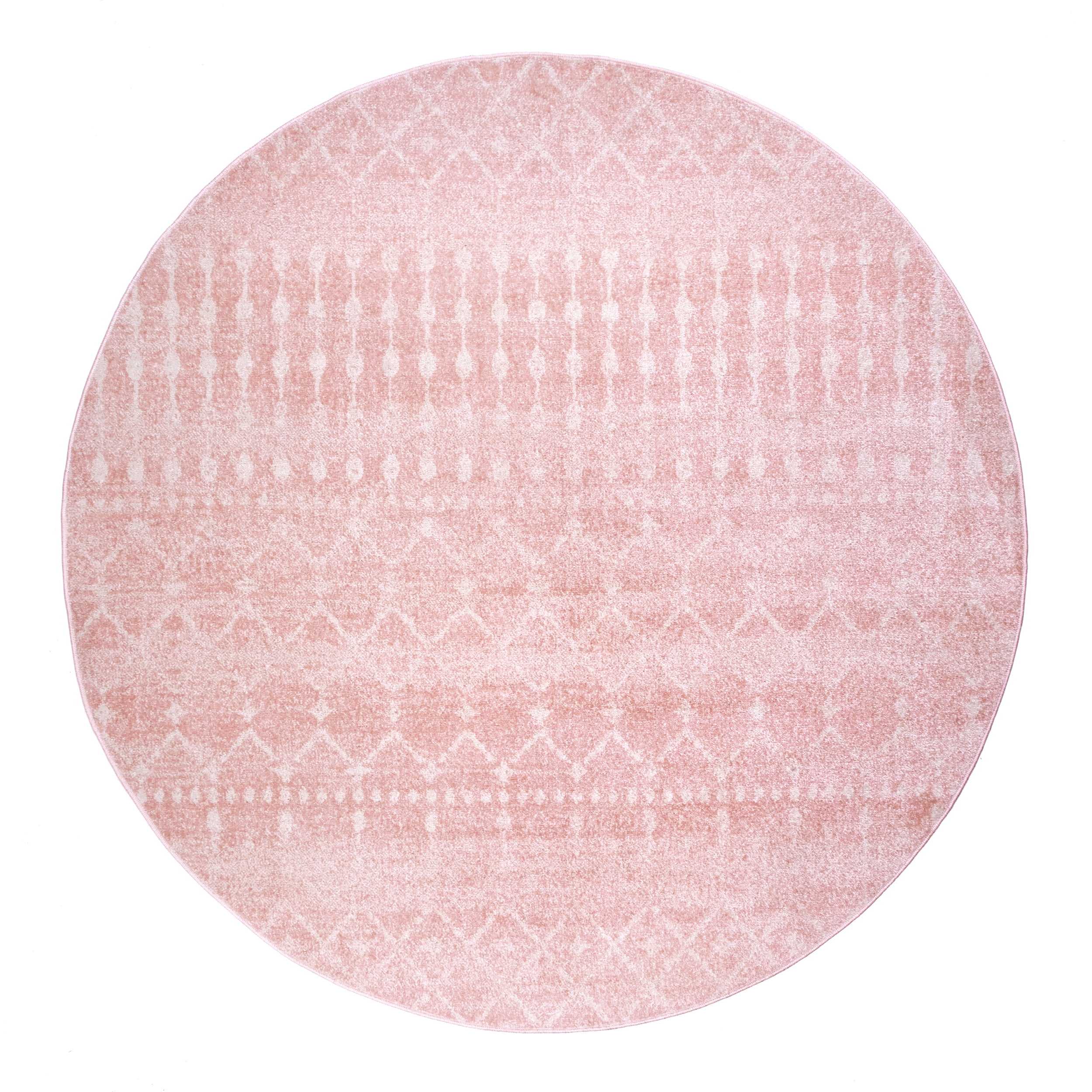 nuLOOM Moroccan Blythe Area Rug, 5' x 8' Oval, Pink