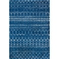 thumbnail image 1 of nuLOOM Moroccan Blythe Area Rug, 6' Square, Blue, 1 of 5