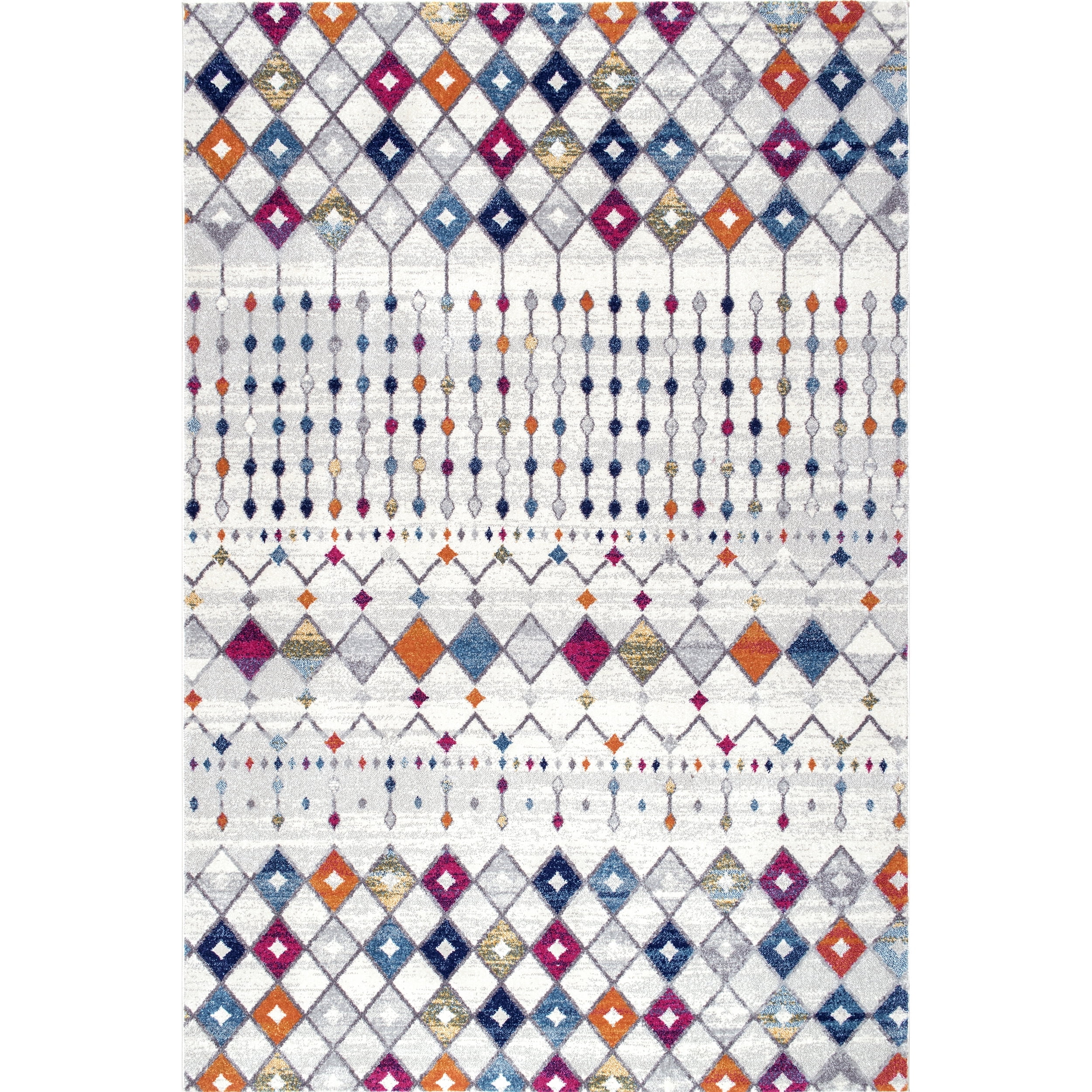 nuLOOM Moroccan Blythe Area Rug, 8' x 10', Multi