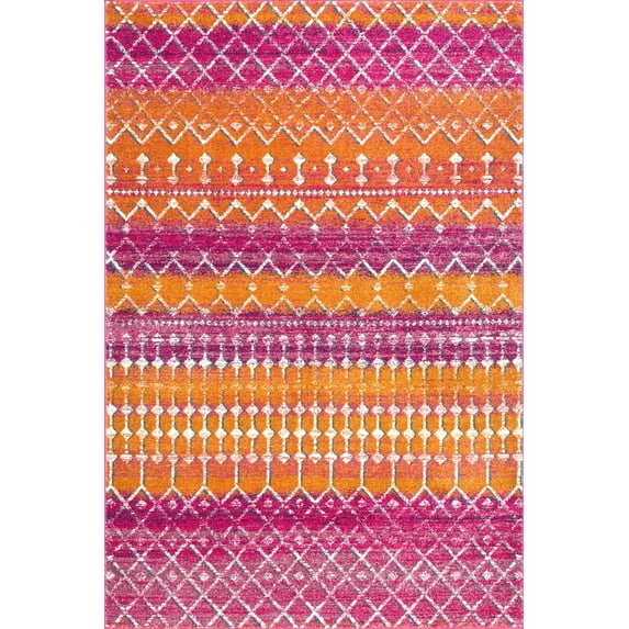 nuLOOM Moroccan Blythe Area Rug, 8' x 10', Sunset