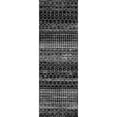 thumbnail image 1 of nuLOOM Moroccan Blythe Area Rug, Distressed Black Runner Rug, 2' 8" x 8', Indoor Use, 1 of 2