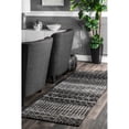 thumbnail image 1 of nuLOOM Moroccan Blythe Black 2' 6" x 14' Transitional Runner Rug, 1 of 9