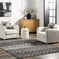 thumbnail image 1 of nuLOOM Moroccan Blythe Black 8' 10" x 12' Transitional Area Rug, 1 of 9