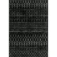 thumbnail image 1 of nuLOOM Moroccan Blythe Black and White 4' x 6' Transitional Area Rug, 1 of 9