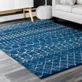 thumbnail image 1 of nuLOOM Moroccan Blythe Blue 3' x 5' Transitional Area Rug, 1 of 2