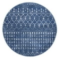 thumbnail image 1 of nuLOOM Moroccan Blythe Dark Blue 6' 7" x 9' Transitional Oval Rug, 1 of 6