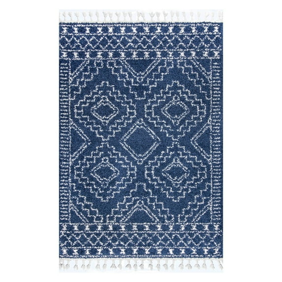 nuLOOM Moroccan Blythe Dark Grey 2' 6" x 14' Transitional Runner Rug