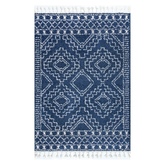 nuLOOM Moroccan Blythe Dark Grey 2' 6" x 14' Transitional Runner Rug