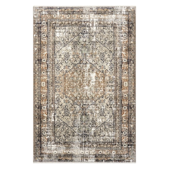 nuLOOM Moroccan Blythe Dark Grey 3' x 5' Transitional Oval Rug