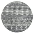 thumbnail image 1 of nuLOOM Moroccan Blythe Dark Grey 6' 7" x 9' Transitional Oval Rug, 1 of 4
