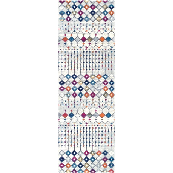 nuLOOM Moroccan Blythe Distressed Area Rug, 2.80 ft