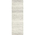 thumbnail image 1 of nuLOOM Moroccan Blythe Grey 2' x 6' Transitional Runner Rug, 1 of 5