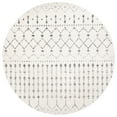 thumbnail image 1 of nuLOOM Moroccan Blythe Grey 8' Transitional Round Rug, 1 of 5