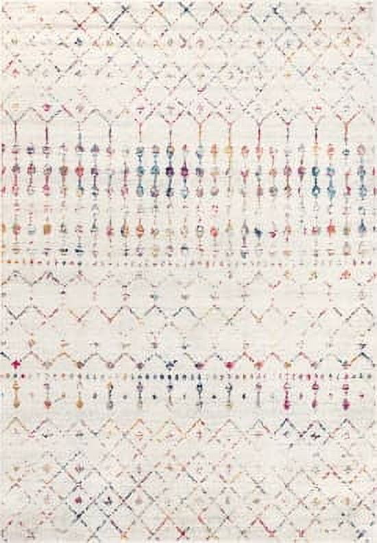 nuLOOM Moroccan Blythe Light Multi 10' x 14' Transitional Area Rug