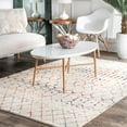 thumbnail image 1 of nuLOOM Moroccan Blythe Light Multi 8' Transitional Square Rug, 1 of 5
