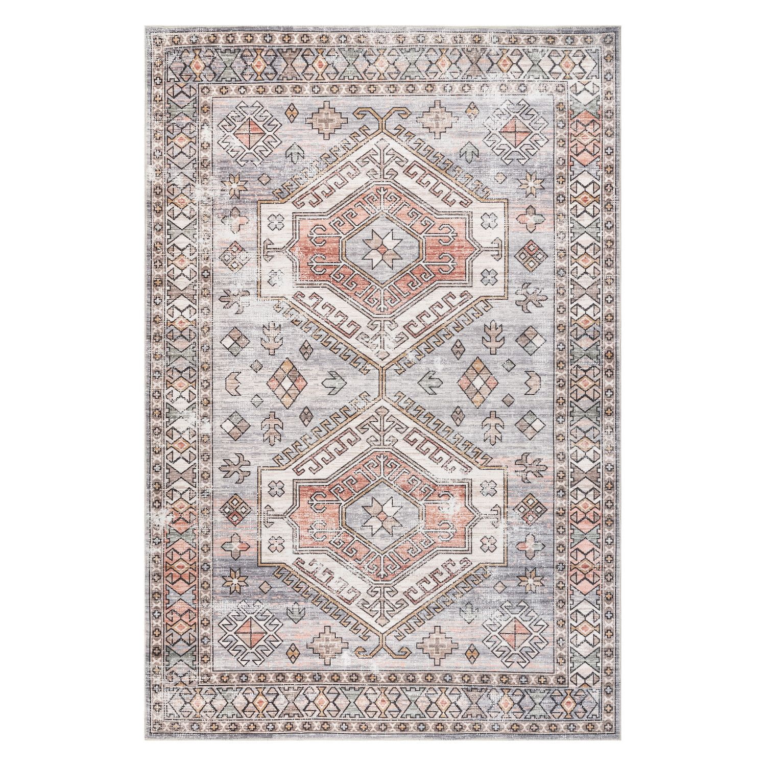 nuLOOM Moroccan Blythe Multicolor 5' Transitional Square Rug