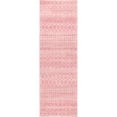 thumbnail image 1 of nuLOOM Moroccan Blythe Pink 2' 6" x 6' Transitional Runner Rug, 1 of 2