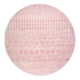 thumbnail image 1 of nuLOOM Moroccan Blythe Pink 4' Transitional Round Rug, 1 of 2