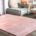 thumbnail image 1 of nuLOOM Moroccan Blythe Pink 6' Transitional Square Rug, 1 of 2