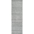 thumbnail image 1 of nuLOOM Moroccan Blythe Runner Rug, 2' x 6', Dark Gray, 1 of 3
