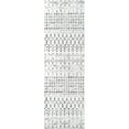 thumbnail image 1 of nuLOOM Moroccan Blythe White and Black 2' 8" x 8' Transitional Runner Rug, 1 of 9